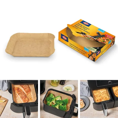 Albal Papel para Freidora de Aire rectangular - pack de 7 unidades – foto 3
