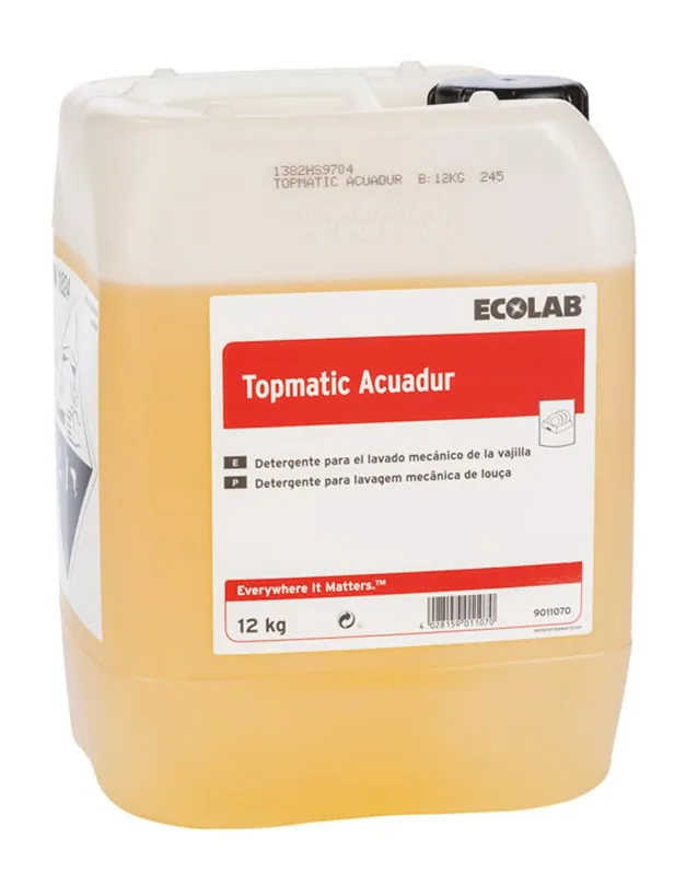 Topmatic Acuadur detergente lavavajillas aguas duras