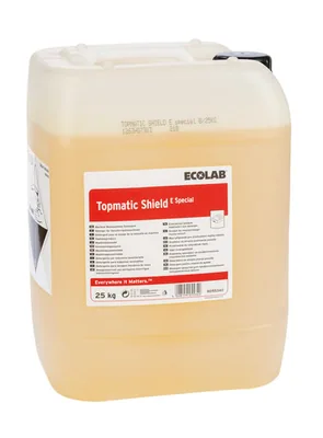 Topmatic Shield E Special detergente lavavajillas aguas blandas y medias