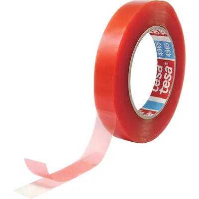 Tesa 04965-00007-00 Cinta doble cara montaje transparente 25m x 19mm