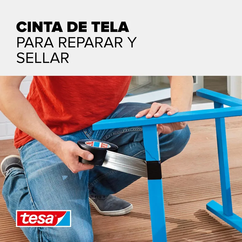 tesa Cinta adhesiva universal Extra Power blanca 25m x 50mm