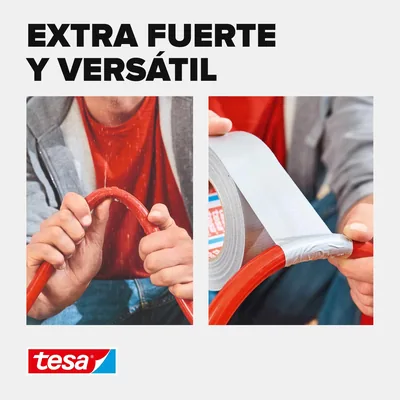 tesa Cinta adhesiva universal Extra Power blanca 25m x 50mm – foto 6