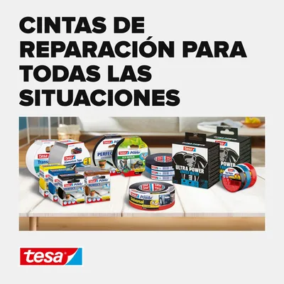 tesa Cinta adhesiva universal Extra Power negra 50m x 50mm – foto 7