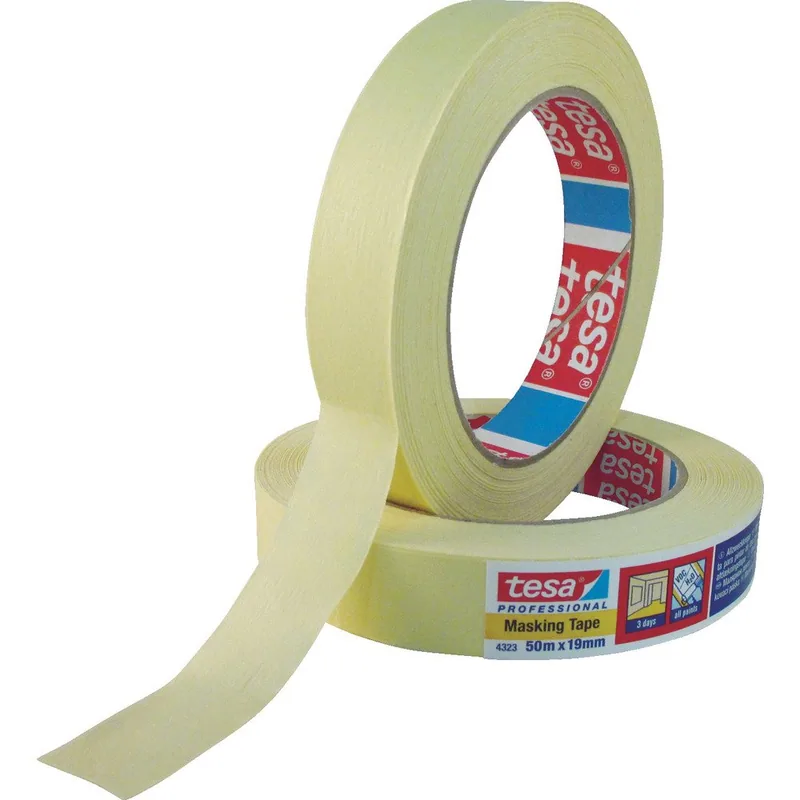 tesa Tape 04323-00044-00 Cinta Krepp 50m x 50mm