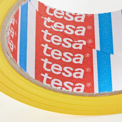 tesa 60760-00095-15 Cinta señalización temporal 33m x 50mm amarilla – foto 3
