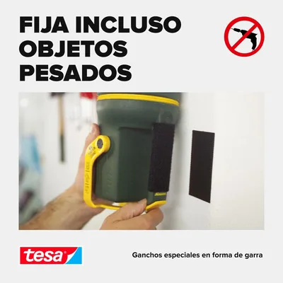tesa 55229-00000-02 Cinta de cierre extrafuerte negra 1m x 50mm – foto 4