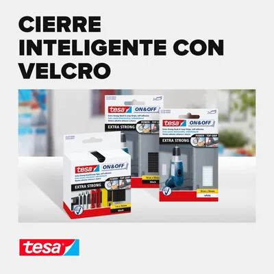 tesa 55229-00000-02 Cinta de cierre extrafuerte negra 1m x 50mm – foto 7