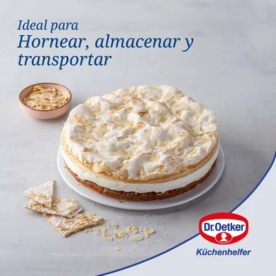 Dr. Oetker Bake&Go molde de horno redondo desmontable 26 cm – foto 2