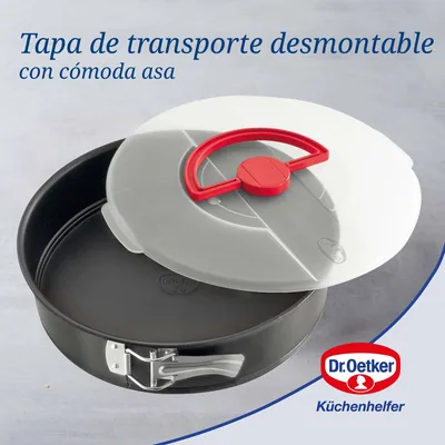 Dr. Oetker Bake&Go molde de horno redondo desmontable 26 cm – foto 3