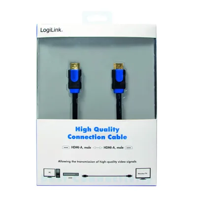 LogiLink CHB1105 Cable HDMI High Speed con Ethernet 5 m negro – foto 2