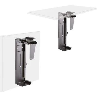 LogiLink Soporte giratorio torre ordenador bajo mesa o pared – foto 2