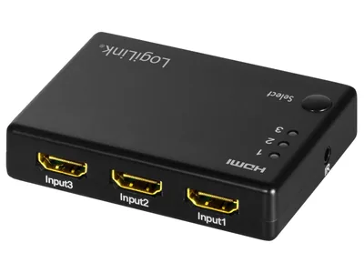 LogiLink Conmutador HDMI de 3 puertos 1080p/60Hz – foto 2