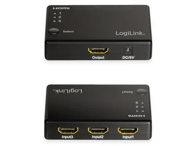 LogiLink Conmutador HDMI de 3 puertos 1080p/60Hz – foto 7