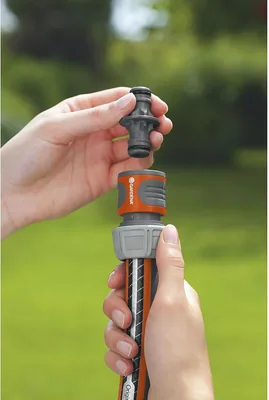 Gardena 2931-20 Manguito para prolongar manguera 19 mm a 13 mm gris – foto 1