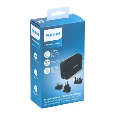 Philips Cargador de viaje ultrarrápido con accesorios – foto 2