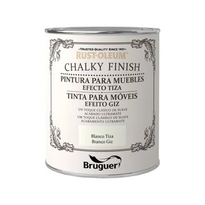 Bruguer Rust-Oleum Chalky Finish muebles blanco tiza 750 ml