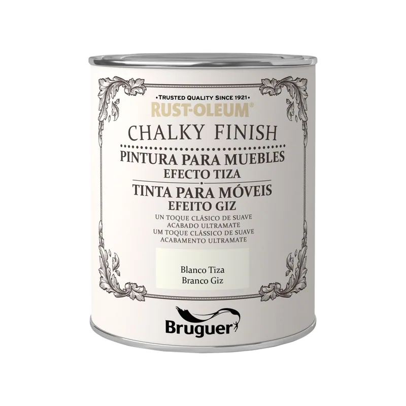 Bruguer Rust-Oleum Chalky Finish muebles blanco tiza 750 ml