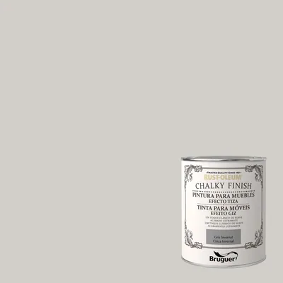 Bruguer Rust-Oleum Chalky Finish pintura para muebles Gris Invernal 750 ml - 1 unidad – foto 2