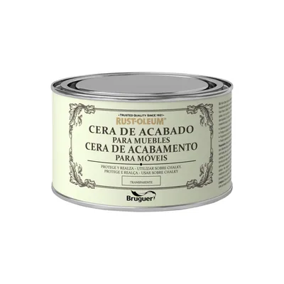 Bruguer Rust-Oleum cera de acabado para muebles transparente 400 ml