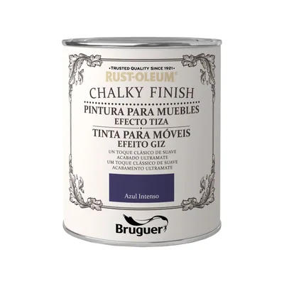 Bruguer Rust-Oleum Chalky Finish muebles azul intenso 750 ml – foto 1