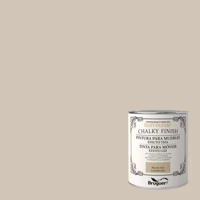 Bruguer Rust-Oleum Chalky Finish pintura para muebles Marrón Yute 750 ml - 1 unidad – foto 2
