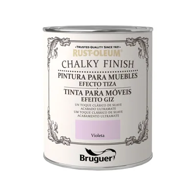 Rust-Oleum Bruguer Chalky Finish pintura para muebles violeta 0,75 L – foto 1