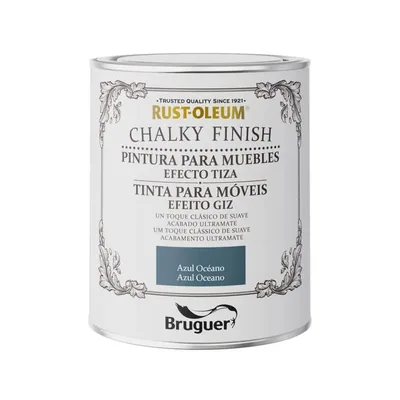 Bruguer Rust-oleum chalky finish muebles azul oceano 0,750l 5733886 – foto 1