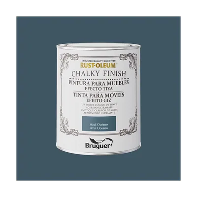 Bruguer Rust-oleum chalky finish muebles azul oceano 0,750l 5733886 – foto 2