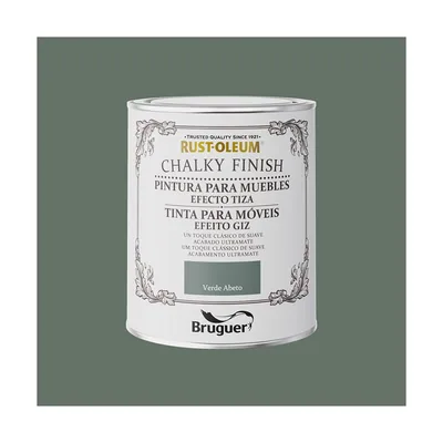 Bruguer Rust-oleum chalky finish muebles verde abeto 0,750l 5733889 – foto 2