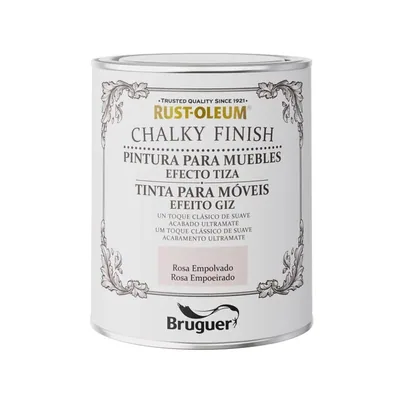 Bruguer Rust-oleum chalky finish muebles rosa empolvado 0,750l 5733891 – foto 1