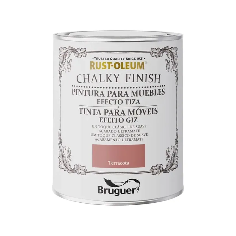 Bruguer Rust-Oleum Chalky Finish 5733893 muebles terracota 750 ml