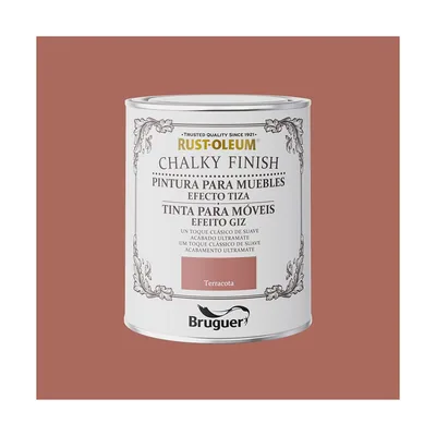Bruguer Rust-Oleum Chalky Finish 5733893 muebles terracota 750 ml – foto 2