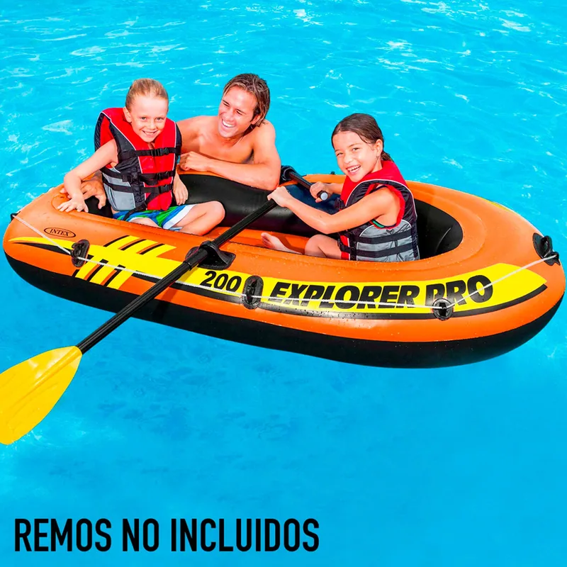 Intex 58356 Barco hinchable Explorer Pro200 196x102x33 cm
