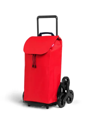 Gimi Tris Urban Carro de la compra 6 ruedas rojo 52L – foto 4