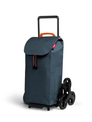 Gimi Tris Urban Carro de la compra 6 ruedas gris 52L – foto 2