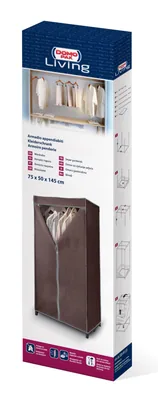 Domopak Living Armario guardarropa de tela 75x50x145 cm – foto 3