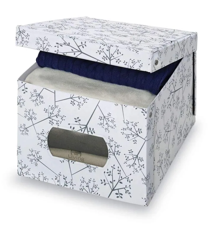 Domopak Living Caja PVC XL Bon Ton 42x50x31 cm