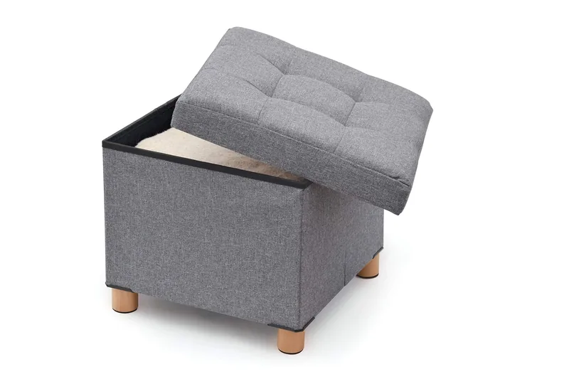 Domopak Living Puf de tela 38x38x34 cm