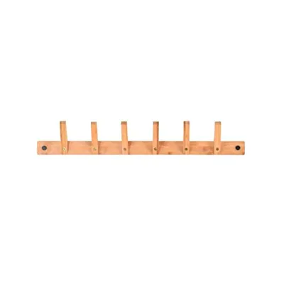 Jobgar Colgador de bambú 2 en 1, vertical u horizontal