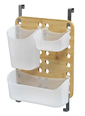 Domopak Living Organizador de baño colgante bambú 36,5x28x10 cm – foto 3