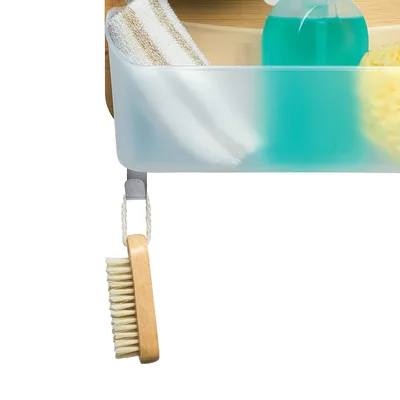 Domopak Living Organizador de baño colgante bambú 36,5x28x10 cm – foto 5
