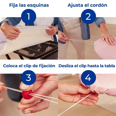 Vileda Rapid Funda para Tabla de Planchar 45 cm - 1 unidad – foto 3