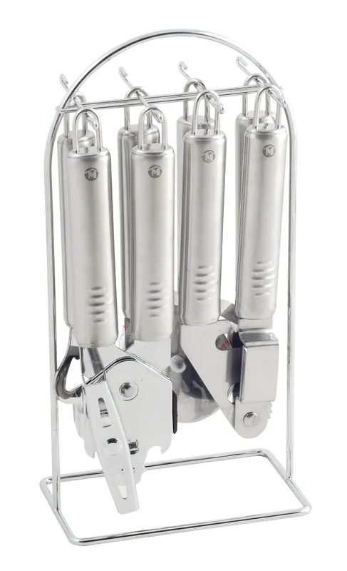 Metaltex Juego de 6 utensilios de cocina con soporte Imperial