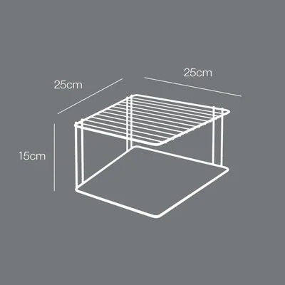 Metaltex Boxe-rinconera 2 Alturas 15x25x25cm - 1 unidad – foto 3