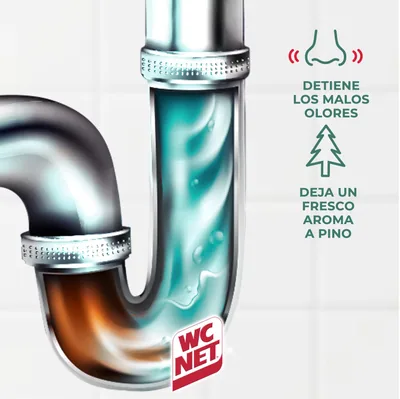 WC Net Limpia tuberías con agentes biológicos 1 L – foto 4
