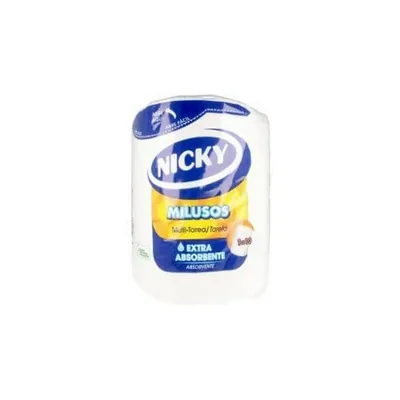 Nicky Papel de cocina Multiusos 1=10 (pack de 6)