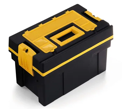 Terry Maletín para herramientas Tool Chest 18 negro y amarillo