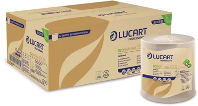 Lucart EcoNatural Havane papel de cocina 6 rollos 155 m