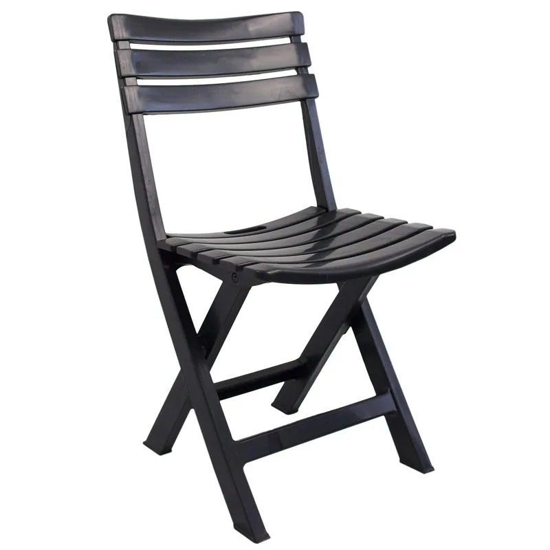 Multistore 2002 Silla de resina plegable Ipae Komodo antracita