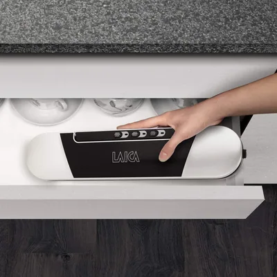 Laica Máquina de envasado al vacío automática 9 litros/min negro – foto 5